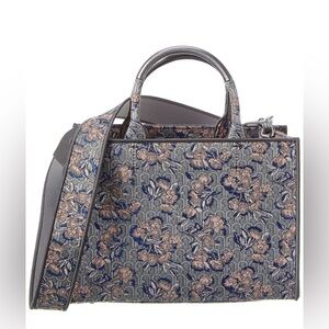 Furla Opportunity Small Tote Toni Color Silver With Strap NWT Ships Immediately